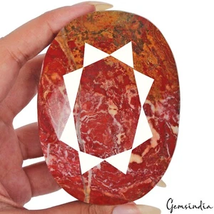 Museum Size 1820 Cts Natural Untreated Red Jasper Oval Faceted Huge Loose Gem - Picture 1 of 6