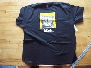 CAMISETA CAT MEH Negra - Imagen 1 de 10