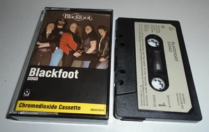 BLACKFOOT - SIOGO. CHROME AUDIO CASSETTE TAPE ALBUM 1983 ATCO 79-0080-4 MINT - Picture 1 of 6