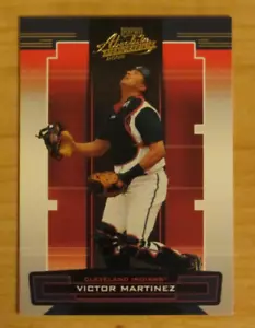Playoffs Absolute 2005 Victor Martínez #81 Indios de Cleveland - Imagen 1 de 2
