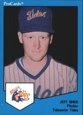 1989 Tidewater Tides ProCards #1950 Jeff Innis