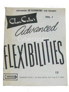 Chas. Colins Advanced Flexibilities Sheet Music Vintage 1970s - Picture 1 of 3