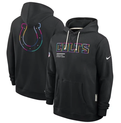 Indianapolis Colts Nike 2025 Crucial Catch Dri-FIT Sideline Hoodie