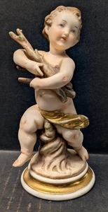Vintage Original Arnart Creation Japan Cherub mit Stöcken Figur 8408 6" H x 3" B - Bild 1 von 7