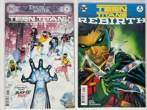 Teen Titans Rebirth + Endless Winter Special #1 One-Shots DC Comics 2016 casi nuevo - Imagen 1 de 3