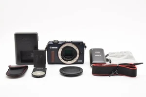 Canon EOS M2 Mirrorless Camera body Bay Blue w/Charger,battery,strap From Japan - Picture 1 of 12