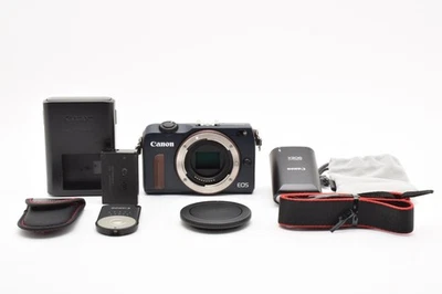 Canon EOS M2 Mirrorless Camera body Bay Blue w/Charger,battery,strap From Japan - Image 1 of 4