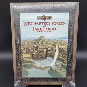 The One Ring - Loremaster's Screen and Lake-Town Sourcebook LOTR RPG Gaming Book - Imagen 1 de 4