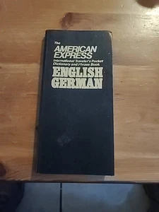 The Pkt Dict Phrs Germ, American Express, Good Condition, ISBN 0671470302 - Bild 1 von 2