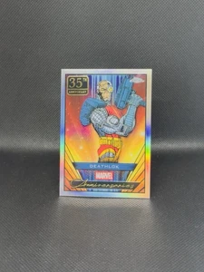 Inserto rifrattore 35° anniversario Topps Chrome Marvel Deathlok 2025 #MA-24 - Foto 1 di 2