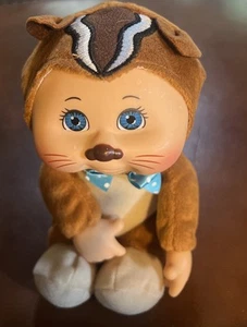Cabbage Patch Cuties Woodland Friends Collection 9" Theo Chipmunk Baby Doll - Picture 1 of 3