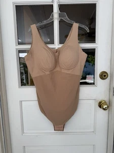 Honeylove Shapewear  Bodysuit Seamless Straps Sand Nude Size 3X Cami Bodysuit - Picture 1 of 8