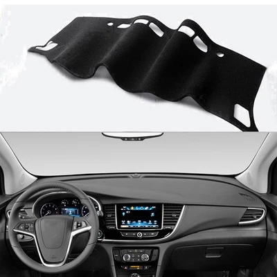 For Buick Encore 2017-2022 black Dashboard Cover Dashmat Dash Anti-Glare Mat Pad Foto 1 de 4