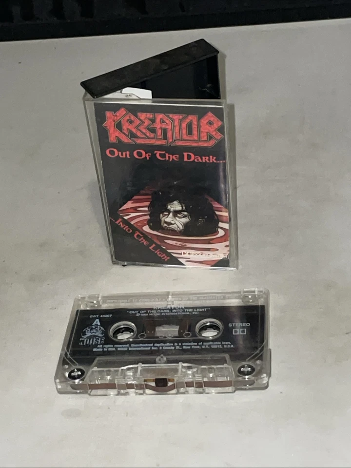 Kreator - Out of the Dark ...Into the Light Cassette - 1988 Noise - Image 1 of 1
