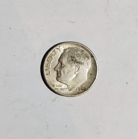 1948 S Roosevelt Silver Dime Cover