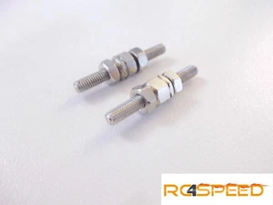 2x M3 Gewindestangen 26 mm Spurstangen - Bild 1 von 1