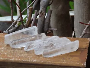 1 Piece Large Drilled Polished Clear Quartz Crystal Point ~ 55 - 65mm Length - Picture 1 of 3