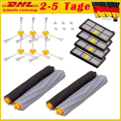 Walzen-Bürste Kit für iRobot Roomba 800 900 (805 850 860 865 866 870 896 965) - Bild 1 von 4