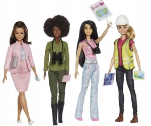 BARBIE ECO Leadership Team DOLL, Set of 4 Dolls HCN25 Mattel - Picture 1 of 7