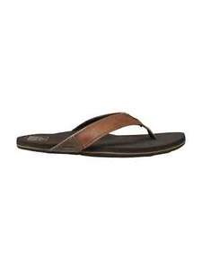 REEF NEWPORT Herren Braun Sandalen Echtleder Flip-Flops Sommer Strand CI3754 - Bild 1 von 4