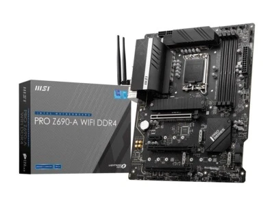 (Factory Refurbished) MSI PRO Z690-A WIFI DDR4 LGA 1700 Intel ATX Motherboard - Image 1 of 4