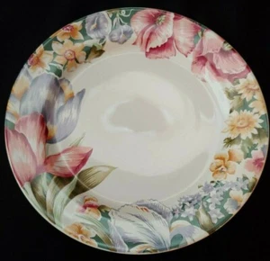 INTERNATIONAL CHINA FLORAL GARDEN DINNER PLATE(S) 10 7/8" - Picture 1 of 2