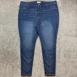 Madewell Jeans Damen Größe 37 Blau 10" High Rise Skinny Stretch Denim Medium Wash - Bild 1 von 8