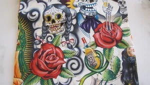 Alexander Henry "contigo" Cotton Fabric - 44" w x 25"L - Picture 1 of 1