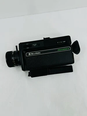 Cámara de video Bell & Howell Microstar Z con bolsa de transporte de cuero (SIN PROBAR) Foto 1 de 4