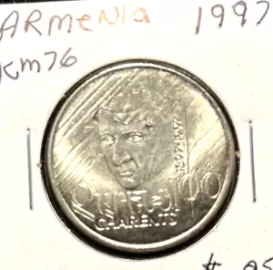 Armenia 1997 100Dram KM 76 GemBU - Foto 1 di 3