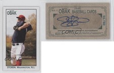 2010 TRISTAR Obak T-212 Mini Auto Green /10 Drew Storen #MA-11 Rookie Auto RC