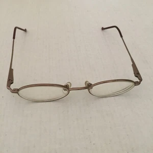 Disney Vintage BRILLE gold matt Metall oval Gestell Gr. 43[]17 125 - Bild 1 von 6