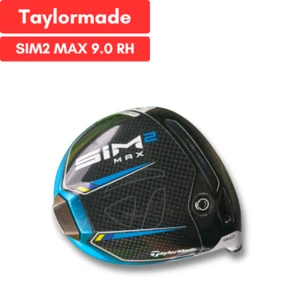 TaylorMade SIM2 MAX 9 Driver Head Only RH With Headcover USED FAST SHIP - Picture 1 of 24