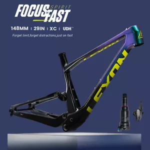 Amortiguador de cuadro de bicicleta Trail Trunnion cuadro MTB Suspenion Boost integrado de carbono de 29" - Imagen 1 de 26