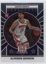 2021 Panini Chronicles Hometown Heroes Optic Asia Alperen Sengun #662 Rookie RC
