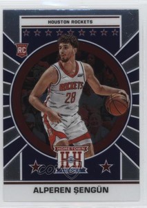 2021 Panini Chronicles Hometown Heroes Optic Asia Alperen Sengun #662 Rookie RC