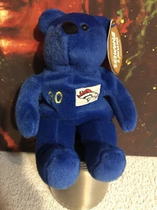 NFL Football Salvino's Bammers KO Beanie Baby Denver Broncos Terrell Davis Bear - Picture 1 of 6