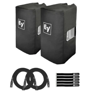 Electro-Voice ZLX-8-G2-CVR Padded Covers 2-Pack with Cables - Picture 1 of 12