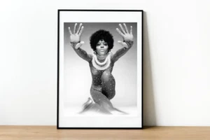 Diana Ross Photo Poster-Vintage Print-Rare Photography-Singer Songwriter-794 - Picture 1 of 4