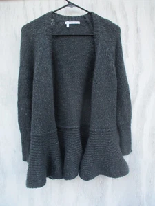 Womens Cardigan, Derek Lam 10 Crosby Open Knit Black Size Small The Real Real - Picture 1 of 7