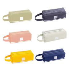 fr Large Capacity Pencil Cases Bags Zipper Korean School Office Stationary Suppl