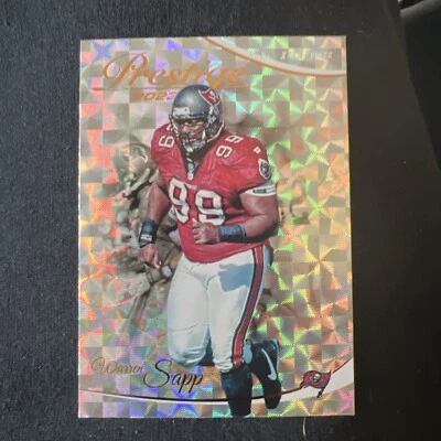 2023 Panini Prestige #281 Warren Sapp Xtra Points Hyper - Image 1 of 2