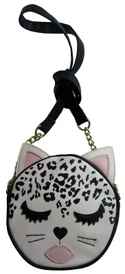 Luv Betsey by Betsey Johnson Cat Crossbody Bag LBDRITA White Multi NEW - Image 1 of 3