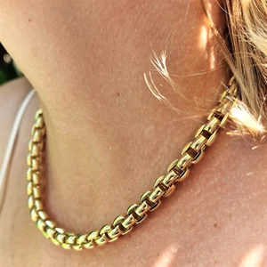 Collana girocollo Donna FOPE in oro giallo 18 kt 750 a maglia art 5 - Foto 1 di 10