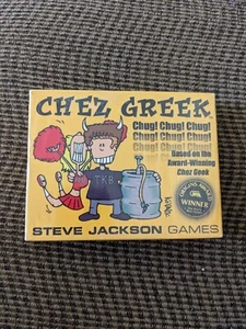 SJG Chez Greek Game New SEALED College Family Board Cards - Picture 1 of 1