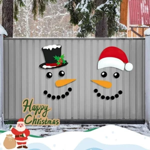 22pcs Merry Christmas Decorative Garage Door Decorative Snowman Magnet Sticker - Picture 1 of 10