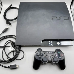SONY PLAYSTATION 3 SLIM 250GB - perfetta - COMPLETA CAVI E JOYPAD - CECH2004B - Foto 1 di 11