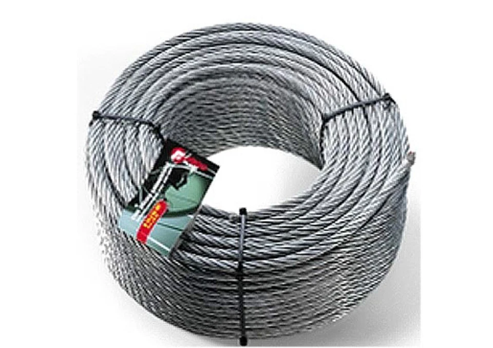 CORDA CAVO FUNE ACCIAIO TRECCIA metallica agricoltura elettricità - Immagine 1 di 1