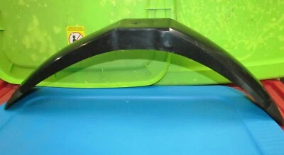 Guardabarros delantero Montesa 123 250 330 Cota Cappra NOS universal de plástico negro p/n #12 Foto 1 de 4