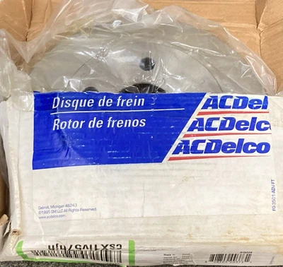 NEW GENUINE ACDELCO ADVANTAGE A15229 BRAKE ROTOR REAR FORD MERCURY COUGAR - Image 1 of 4